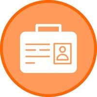 Office Card Icon Design vector
