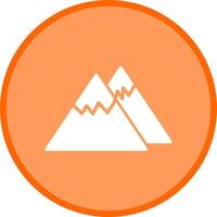 Mountain Icon Design vector