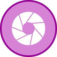 Aperture Artifacts Icon Design vector