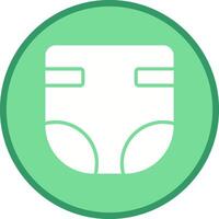 Diaper Changing Icon Design vector