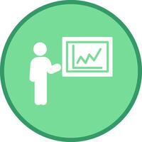 Presentation Icon Design vector
