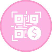 QR Code Payment Icon Design vector