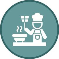 Cooking Together Icon Design vector