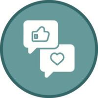 User Feedback Icon Design vector