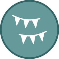 Streamers Icon Design vector