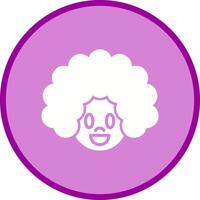 Clown Face Icon Design vector