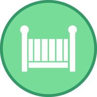 Nursery Cots Icon Design vector