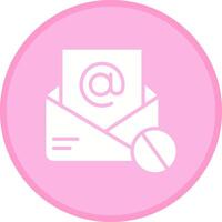 Junk Mail Icon Design vector