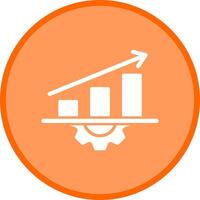 Performance Metrics Icon Design vector