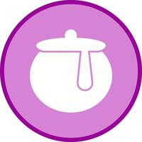 Honey Pot Icon Design vector
