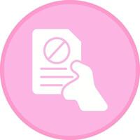 Resignation Icon Design vector