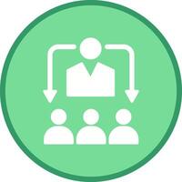 HR Technology Icon Design vector
