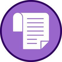 Document Icon Design vector