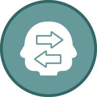 Knowledge Sharing Icon Design vector
