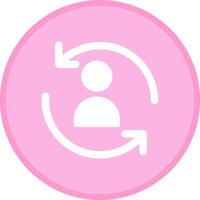 Retargeting Icon Design vector