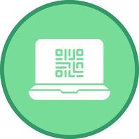 QR Code Scanner App Icon Design vector