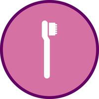 Tiny Toothbrush Icon Design vector