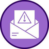 Spam Filter Icon Design vector