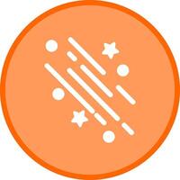 Party Streamers Icon Design vector