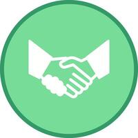 Handshake Icon Design vector