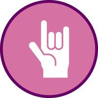 Love You Gesture Icon Design vector