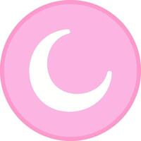 Moon Icon Design vector