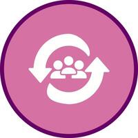 Career Change Icon Design vector