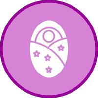 Swaddle Time Icon Design vector