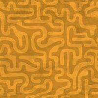 Seamless old maze pattern vector