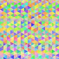 Colorful pattern with chaotic triangles vector