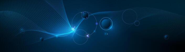 Technology concept for background vector