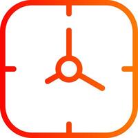 Clock Colorful Icon vector