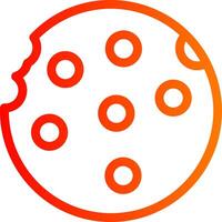 Cookie Colorful Icon vector