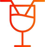Milkshake Colorful Icon vector