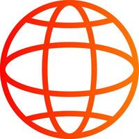 Global Colorful Icon vector