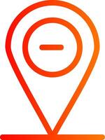 Pin Location Colorful Icon vector