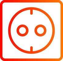 Socket Colorful Icon vector