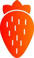 Strawberry Colorful Icon vector