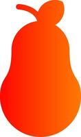 Pear Colorful Icon vector