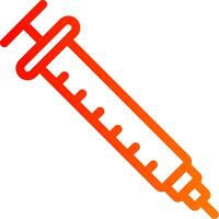 Injection Colorful Icon vector