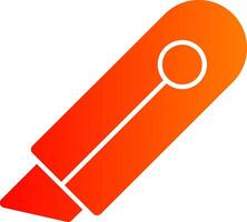 Cutter Colorful Icon vector