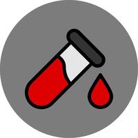 Blood Test Colorful Icon vector