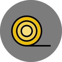 Insulating Tape Colorful Icon vector