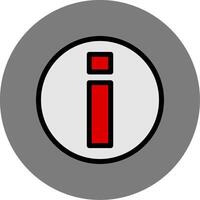 Information Colorful Icon vector