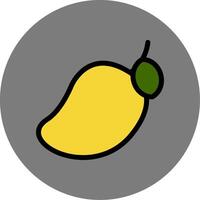 Mango Colorful Icon vector
