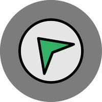 Navigation Colorful Icon vector