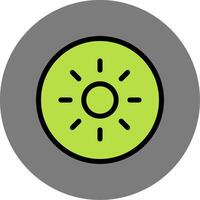Kiwi Colorful Icon vector