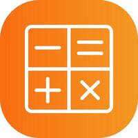 Calculator Colorful Icon vector