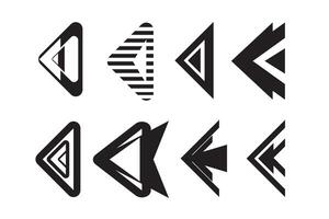 Arrow icon set. Modern simple arrows.eps 10. vector