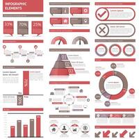 Infographic elements - timeline, bar graphs, pyramid chart, process chart, pie chart, process diagrams, flowcharts, workflow, steps, options, percents, statistics vector